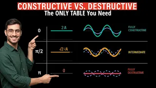 Two Waves Zero Motion How Destructive Interference Works