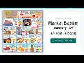 Market Basket Weekly Ad 26 - 26 Top 10 Deals