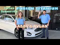 2020 Ford Fusion Titanium Abby Rylan