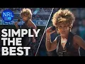 Download Lagu Relive Tina Turner’s electrifying 1993 NSWRL Grand Final performance | NRL on Nine