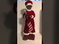Holiday Living African-American Mrs Claus Motion Figure