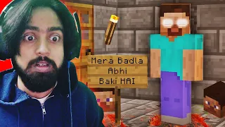herobrine mujhse revenge lene agya mere world me in minecraft dante hindustani pappu smp