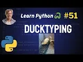 Duck Typing Polymorphism - Python Full Course 2024