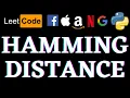 Hamming Distance Leetcode Python Solution Python