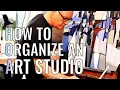 Ultimate guide to optimizing your art studio for acrylic painting
