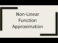 Non-linear Function Approximation Reinforcement Learning INF8953DE Lecture - 7 Part