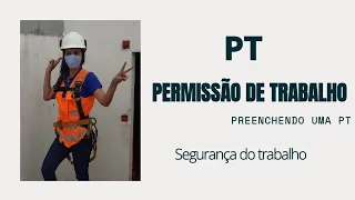 Permissão de Trabalho! Documentação PT segurança do trabalho.  #tst #segurançadotrabalho #documentaç