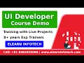 UI Developer Course Demo UI Developer Course in Hyderabad UI Development Training Hyderabad