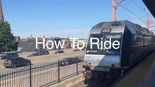 How To Ride A NJ Transit Train