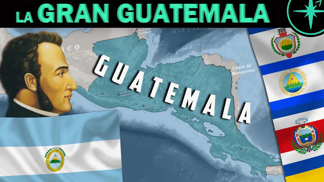 🇬🇹 La República Federal de Centroamérica ( 1824-1841 )