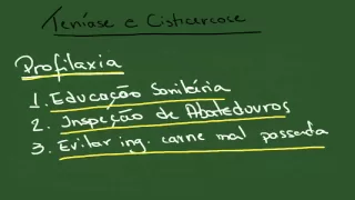Teníase e Cisticercose - Resumo - Parasitologia
