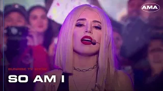 ava max so am i sunrise tv show performance 
