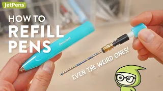 Don t THROW AWAY Your Pens How to refill pens including the weird ones