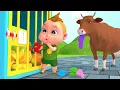 Animal Dance Song - Farm Animals Cartoon for Kids | Super Sumo Nursery Rhymes \u0026 Kid Song