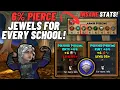 Wizard101 How To Get 6 Pierce Jewels For EVERY School