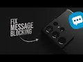 How Do I Turn Off Message Blocking Active explained