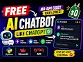 Build a FREE AI Chatbot Like ChatGPT in Python using Streamlit Groq API