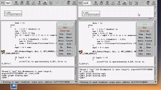 Parallel Debugging with ddd