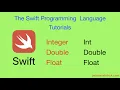 Integers and Floating-Point Numbers The Swift Programming Language Tutorial