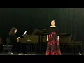 2018 National Winner in Senior Voice, MTNA - Melodie Spencer (18) Quando men vo by Puccini