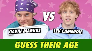 Gavin Magnus vs Lev Cameron - Guess Their Age