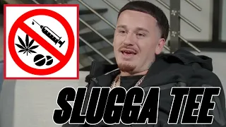 Slugga Tee on NEVER smoking & drinking.. “I have to be on point” 
