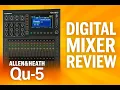 Lagu Allen \u0026 Heath Qu 5 Full Review ands Yamaha DM3 Digital Mixer  on UR816C  Bogdan Curta