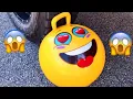 Crushing Crunchy Soft Things By Car Car vs Hopper Balls