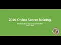 2020 Educational Server Training - Additional Resource