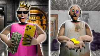 Rich Granny vs Poor Granny | Funny Horror Animation