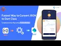 Fastest Way To Generate Dart Class From Complex JSON and build a Flutter App using FutureBuilder