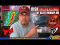 CRITICAL UPDATE North Georgia forecast brings increased severe weather risk for Monday Morning