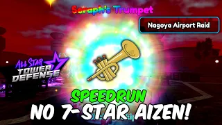 Solo New Raid - Nagoya Air Port SPEEDRUN in All Star Tower Defense Roblox