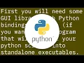 Create a directly-executable cross-platform GUI app using Python