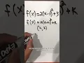 How to find the Vertex of a