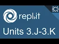 Units 3 J - 3 K Statements CodingBytes Python REPL it speedrun