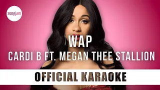 Cardi B - WAP ft Megan Thee Stallion Karaoke Instrumental SongJam