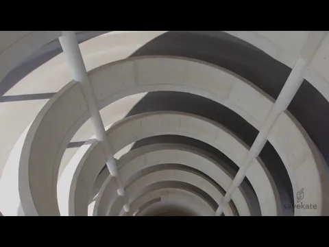 T1 keskuse parkimismaja keerdrambid ja sillad - ehitas Savekate