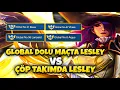 Download Lagu ÇÖP BİR TAKIMDA KASILMIŞ LESLEY vs HERKESİN GLOBAL OLDUĞU MAÇTA LESLEY! - Mobile Legends