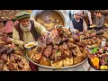 Desi Siri Paye Street Food Pakistan | Real Lahore Breakfast Street food - Pakistani street food