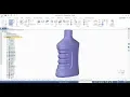 SolidEdge Bottle With Surfaces