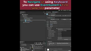 Unity UI Button Selection using Keyboard Gamepad
