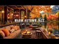 Download Lagu Warm Morning Jazz at Autumn Porch Ambience 🍂 Smooth Jazz Instrumental Music for Relaxing, Studying