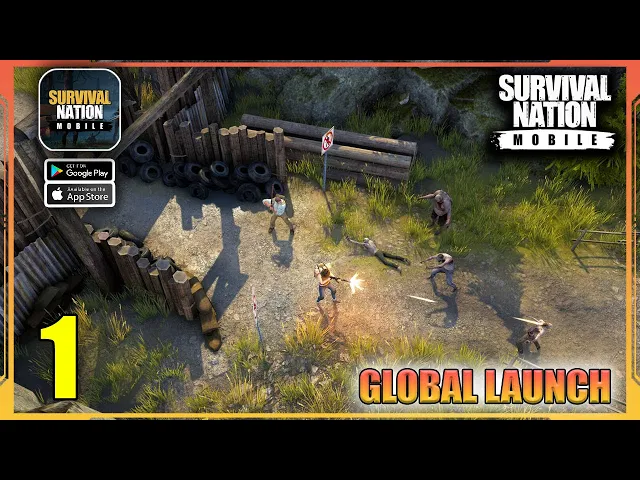 Survival Nation: Mobile Gameplay Walkthrough Part 1 - Android, iOS