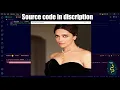 Deepika Padukone Using Python Sketchpy Code Python Programming Hub