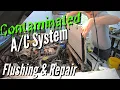 Download Lagu How To PROPERLY Flush and Recharge A Contaminated AC System.