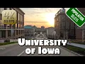 Driving Around the University of Iowa Campus in 4k
