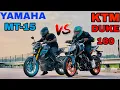 Download Lagu Duke 160 vs mt 15 drag race performance test |Arun Dream 10r