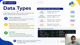 Python CDP Lecture 3