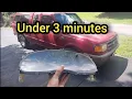 How to Remove Instrument Gauge Cluster Out Of a Ford Ranger in 3 Minutes Easy DIY